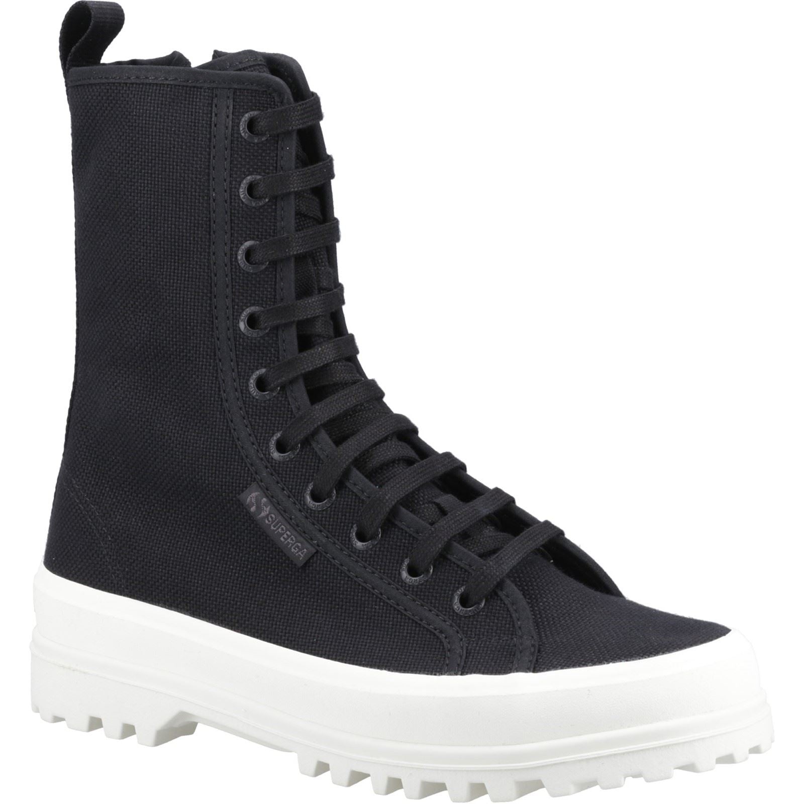 Superga 2641 Alpina High Damen Schwarze Stiefel