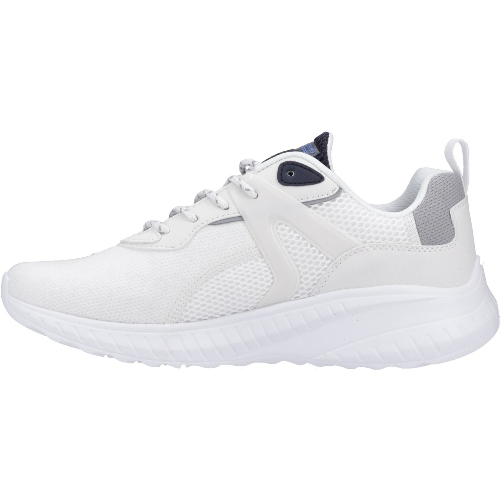 Skechers Bobs Squad Chaos Elevated Drift Herren-Sneaker Aus Synthetik In Weiß/Mehrfarbig