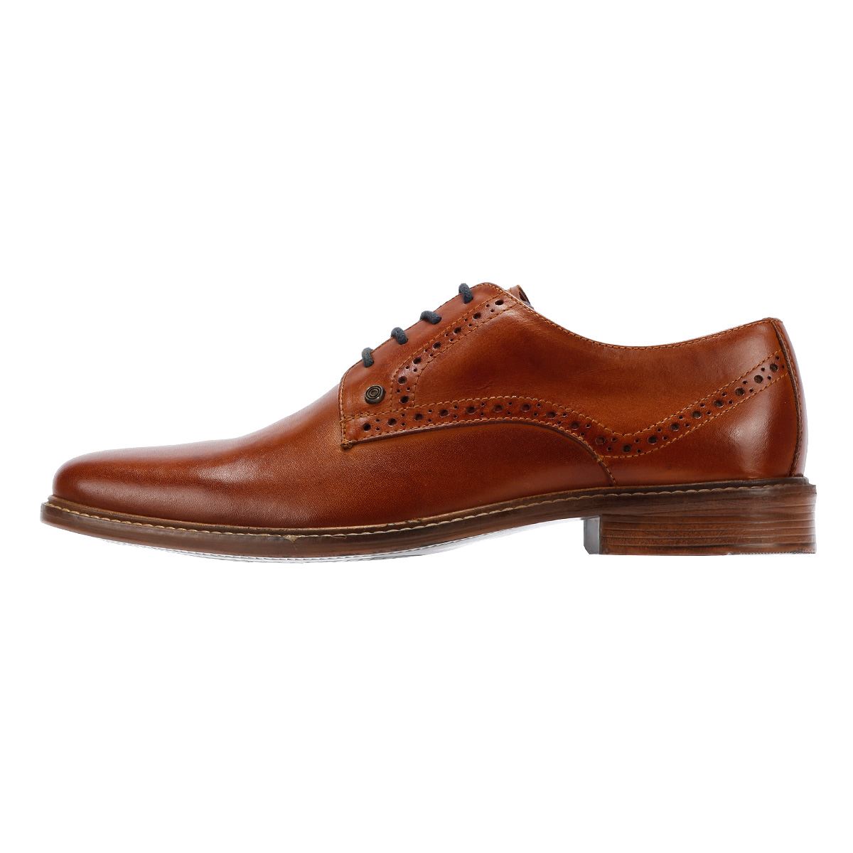 Lambretta Harvey Derby Herren-Schnürschuhe Aus Braunem Leder