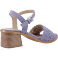 Hush Puppies Lacie Damen Sandalen Aus Veloursleder In Blau