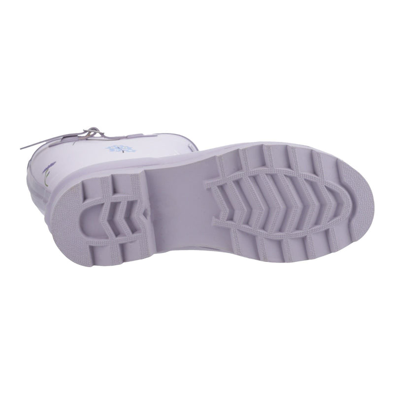 Cotswold Wildflower Tall Damen Gummistiefel In Flieder
