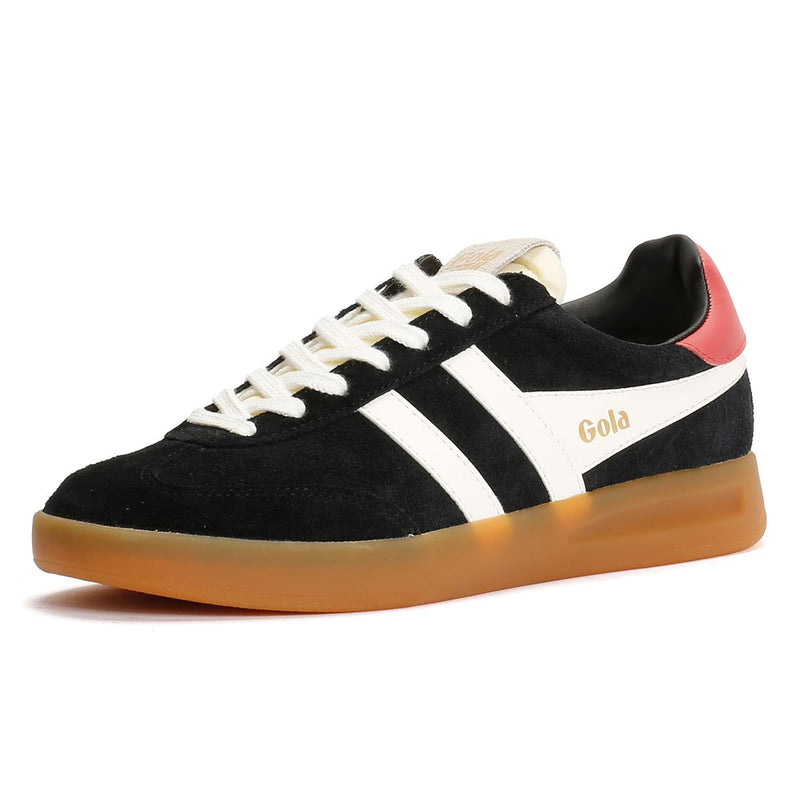 Gola Cyclone Wildleder Damen Schwarz Sneakers