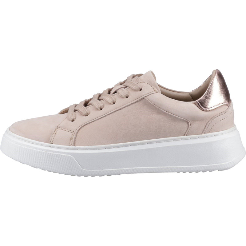 Hush Puppies Camille Leder-Damensneaker In Rosé