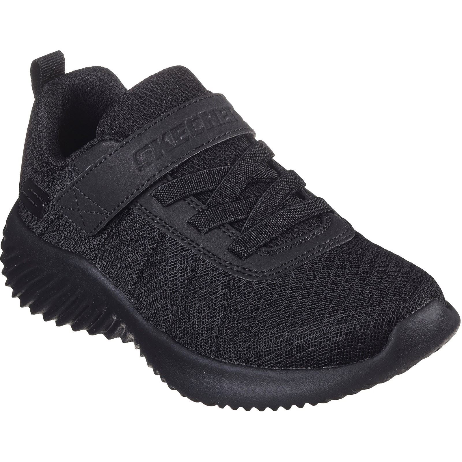 Skechers Bounder Baronik Textile Schwarze Farbe Turnschuhe