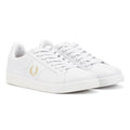 Fred Perry Cupsole Leder Herren Weiße Sneakers