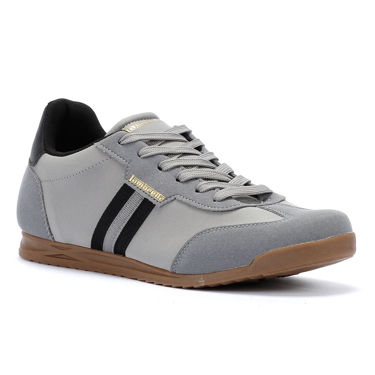 Lambretta Tackle Herren Graue Turnschuhe