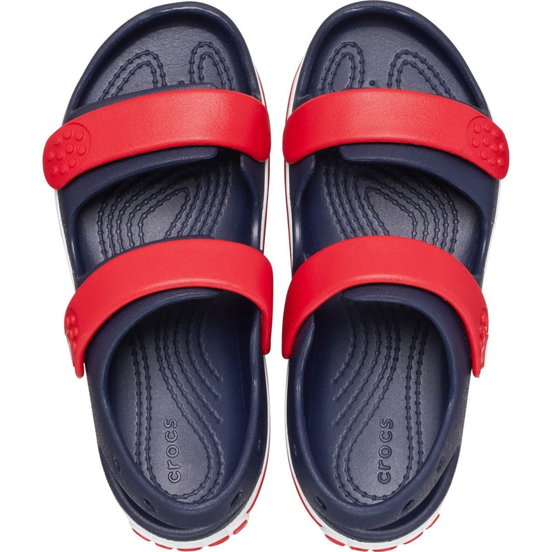 Crocs Crocband Play Thermoplastische Navy/Varsity Red Sandalen