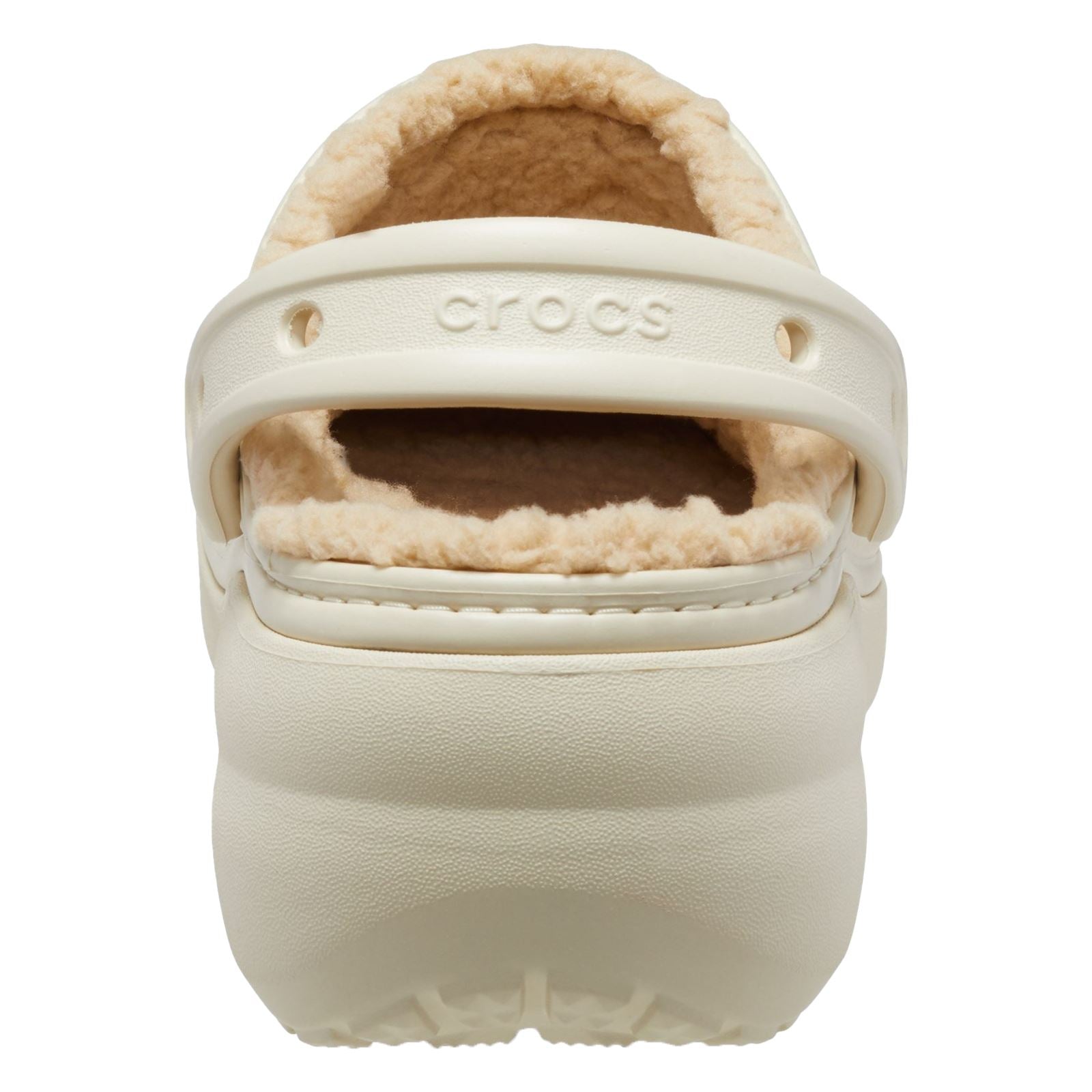 Crocs Classic Platform Lined Thermoplastische Damen Knochenclogs