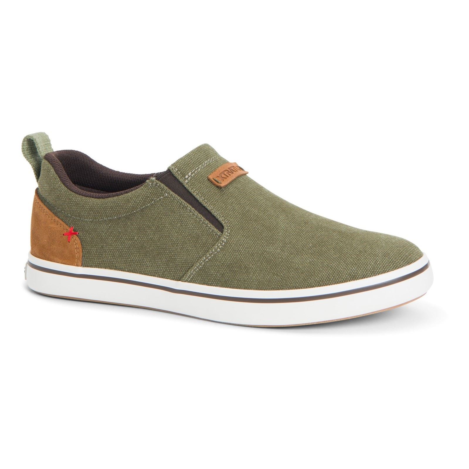 Xtratuf Sharkbyte Canvas Herren Sneakers In Taupe