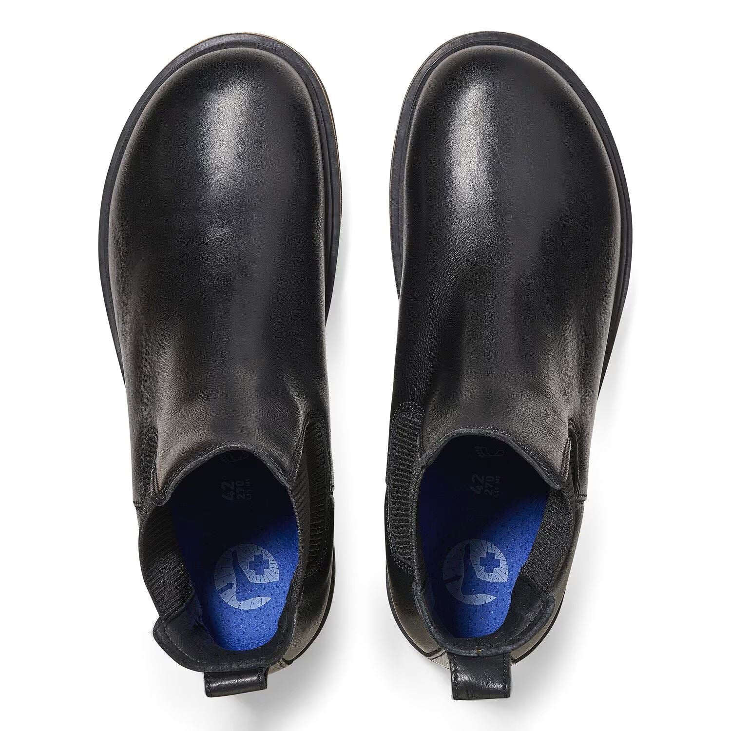 Birkenstock Highwood Chelsea Schwarze Farbe Herrenlederstiefel