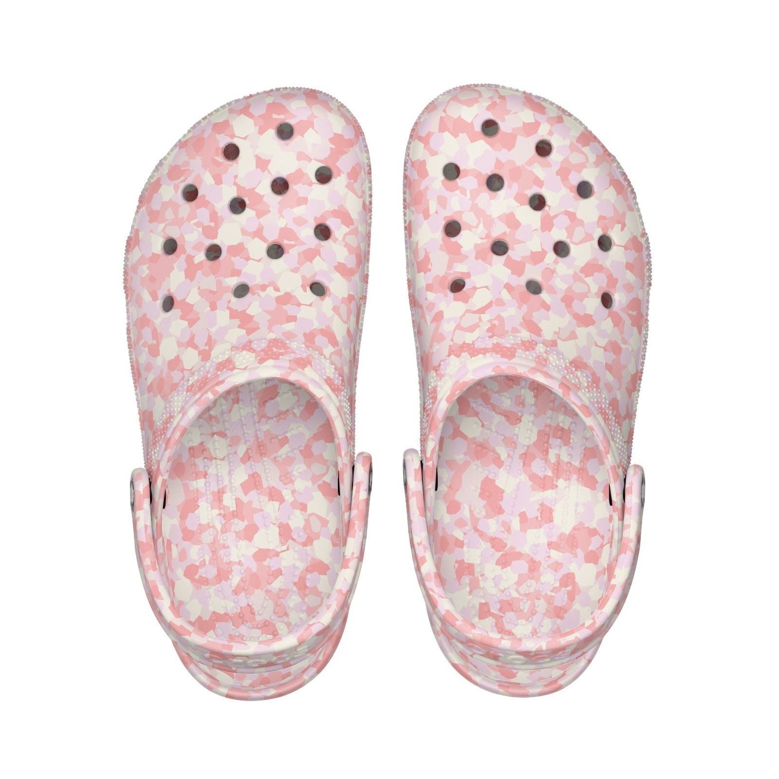 Crocs Classic Confetti Thermoplastische Damen Pink Milch/Mulit Clogs