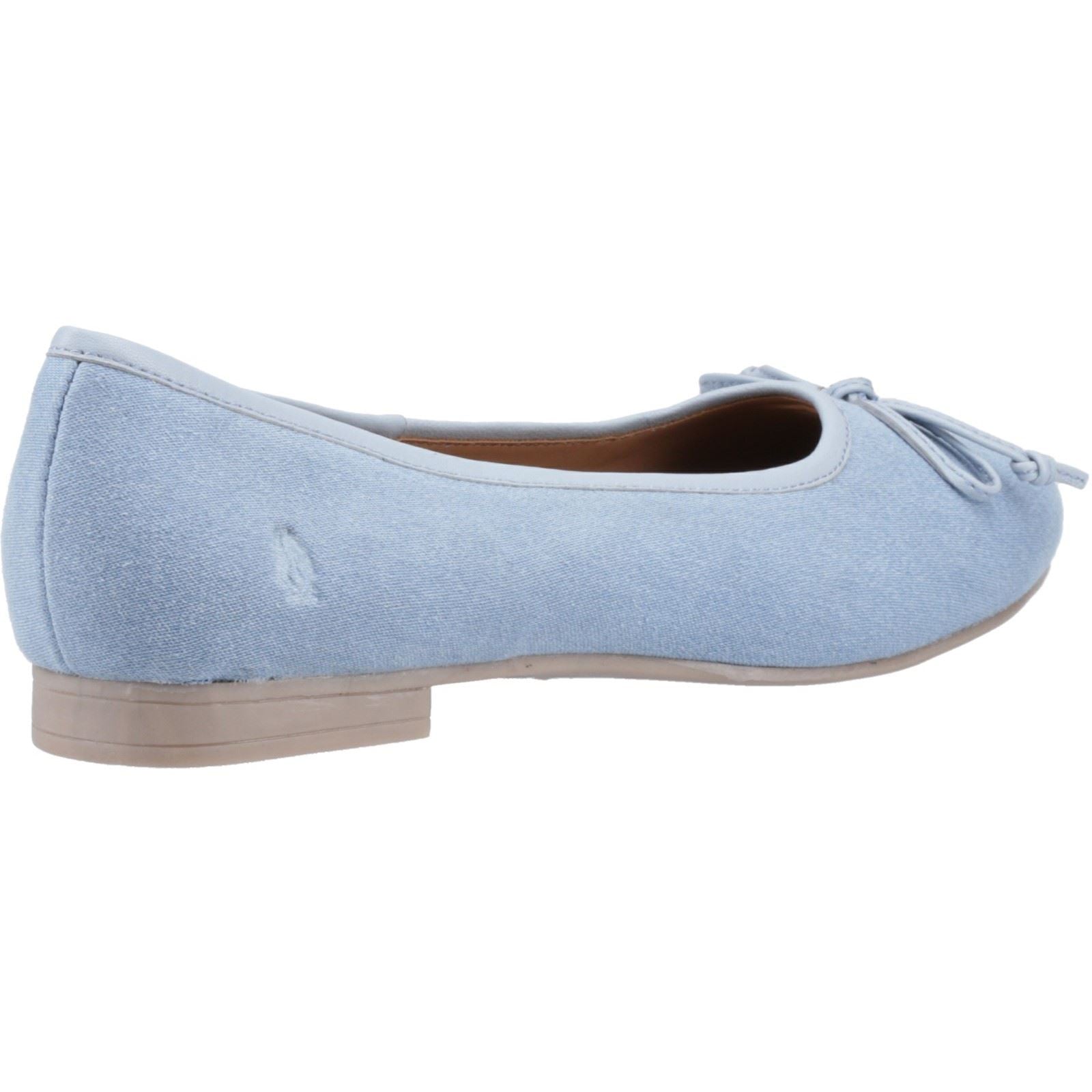 Hush Puppies Naomi Damen Denim Flats Aus Textil