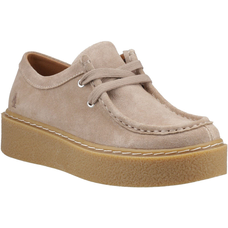 Hush Puppies Bridie Suede Damen Mokassin Schuhe Aus Leder In Taupe