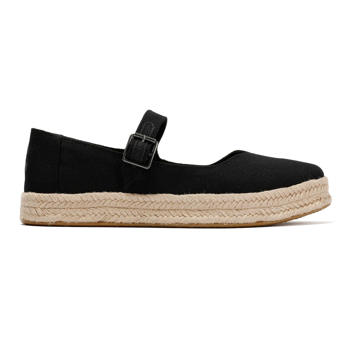 TOMS Carolina Mary Jane Textile Damen Schwarze Farbe Espadrilles