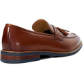 Dune Simley Leder Herren Slipper In Beige