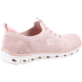Skechers Glide Step Textil Damen Rosa Sneakers