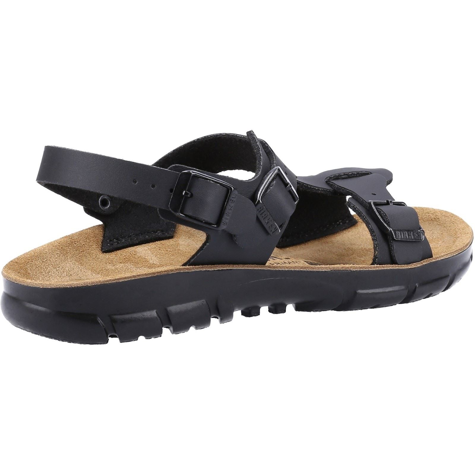 Birkenstock Saragossa Synthetische Damenschwarz Sandalen