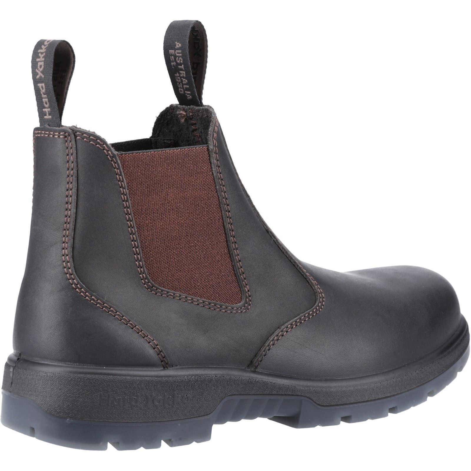 Hard Yakka Outback Leder Braune Sicherheitsstiefel