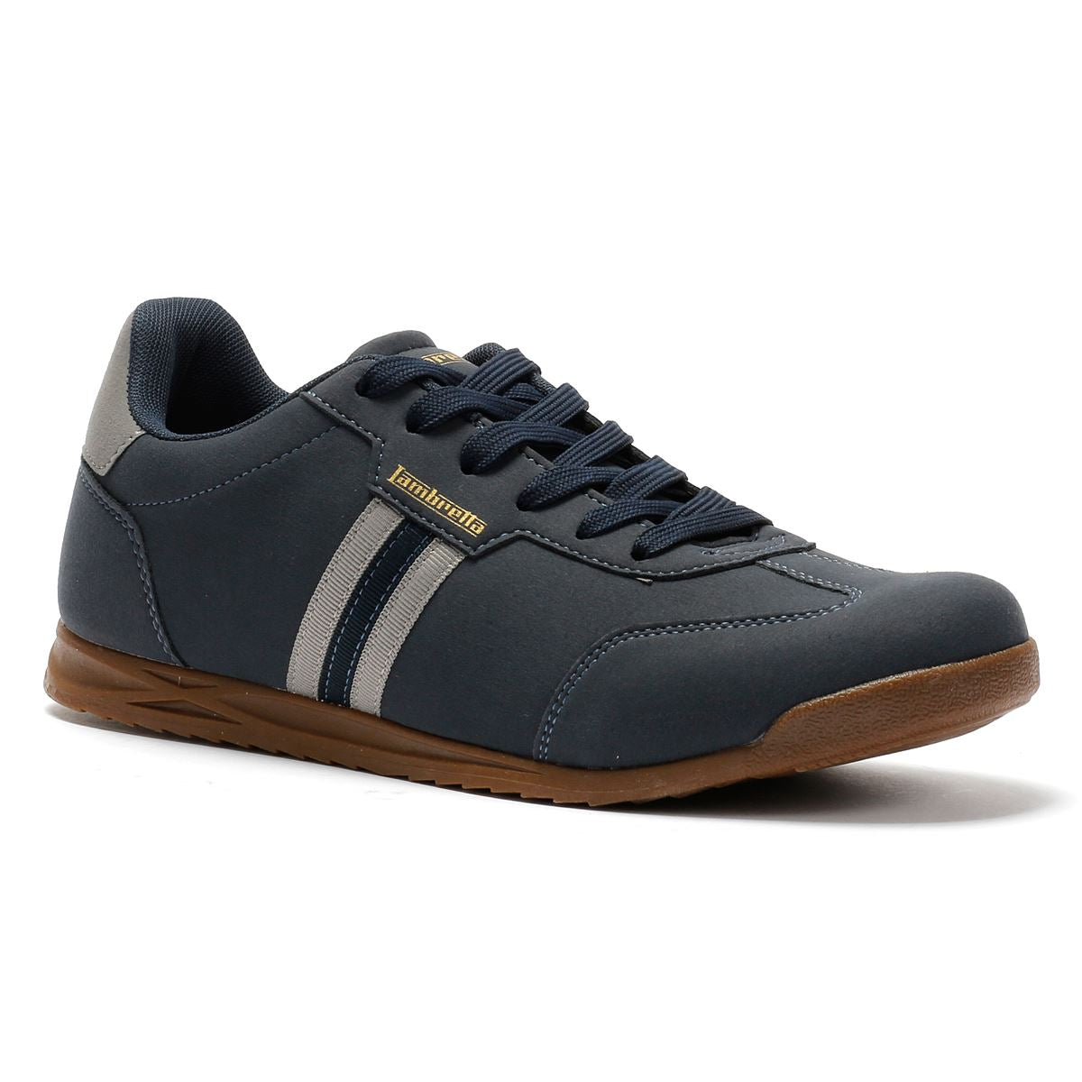 Lambretta Tackle Männerblaue Turnschuhe