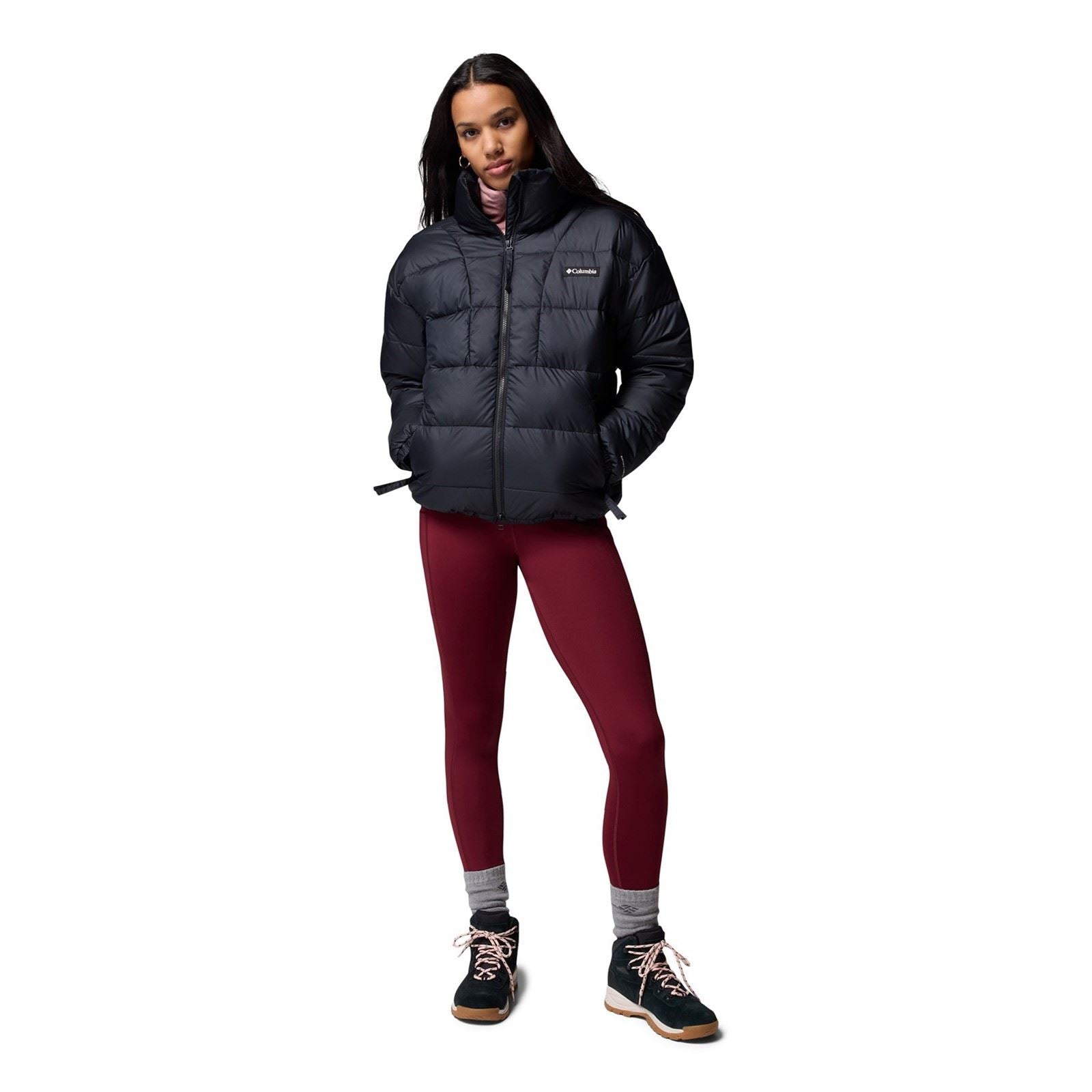 Columbia Pike Lake Jacket Damen Schwarze Daunenjacken