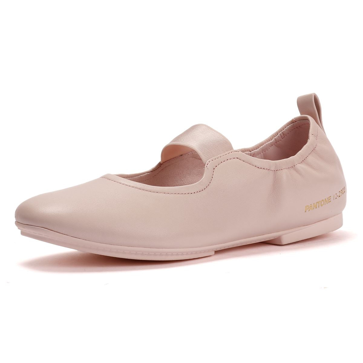 FitFlop X Pantone Delicato Mary Jane Leder Damen Rosa Schuhe