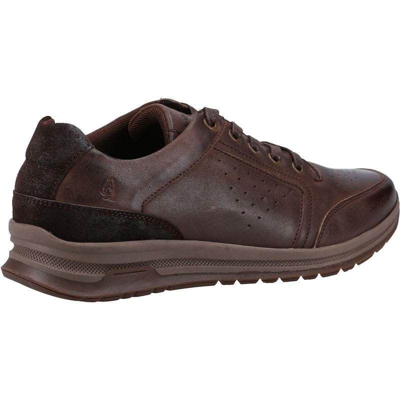 Hush Puppies Joseph Herren-Braune Lederschnürschuhe