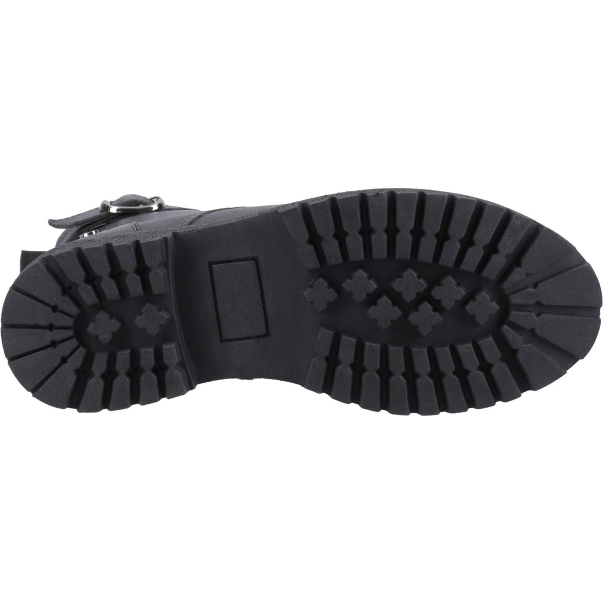 Hush Puppies Wanda Damen Schwarze Farbe Lederstiefel