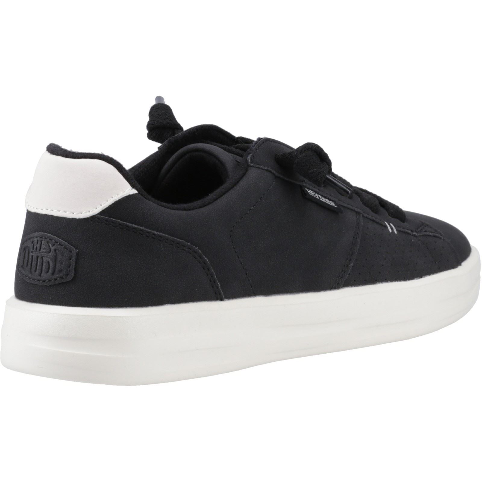 HEYDUDE Karina Duo Classic Polyurethan Damen Schwarz Sneakers