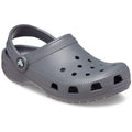 Crocs Kids' Classic Thermoplastische Hellgraue Slipper