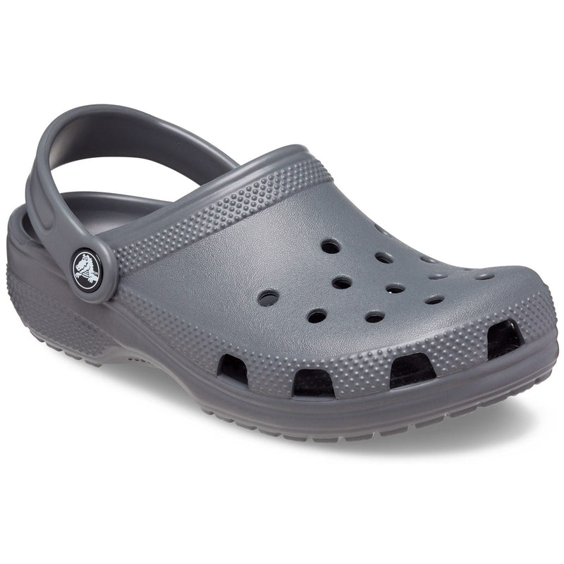 Crocs Kids' Classic Thermoplastische Hellgraue Slipper