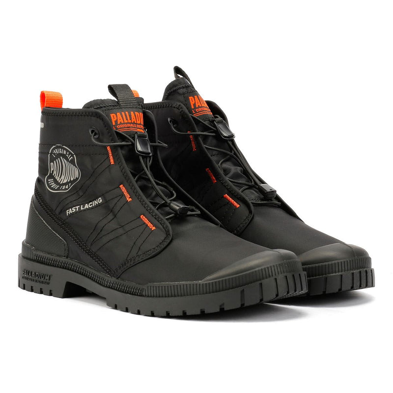 Palladium SP20 Travel Hi Schwarze Farbe Stiefel
