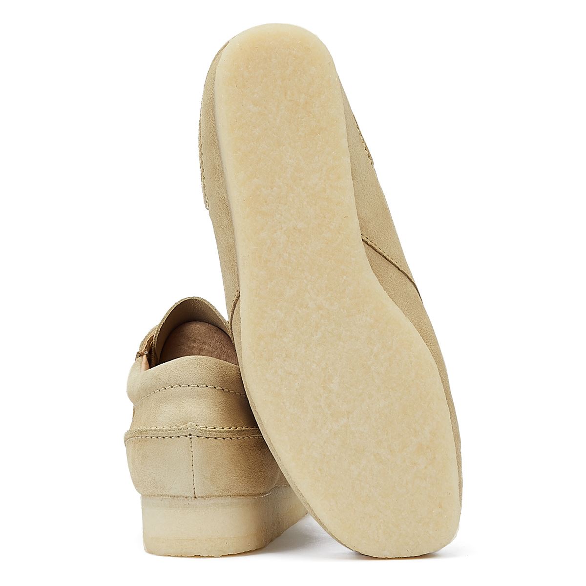 Clarks Originals Wallabee Boot Wildleder Herren Ahorn Schnürschuhe