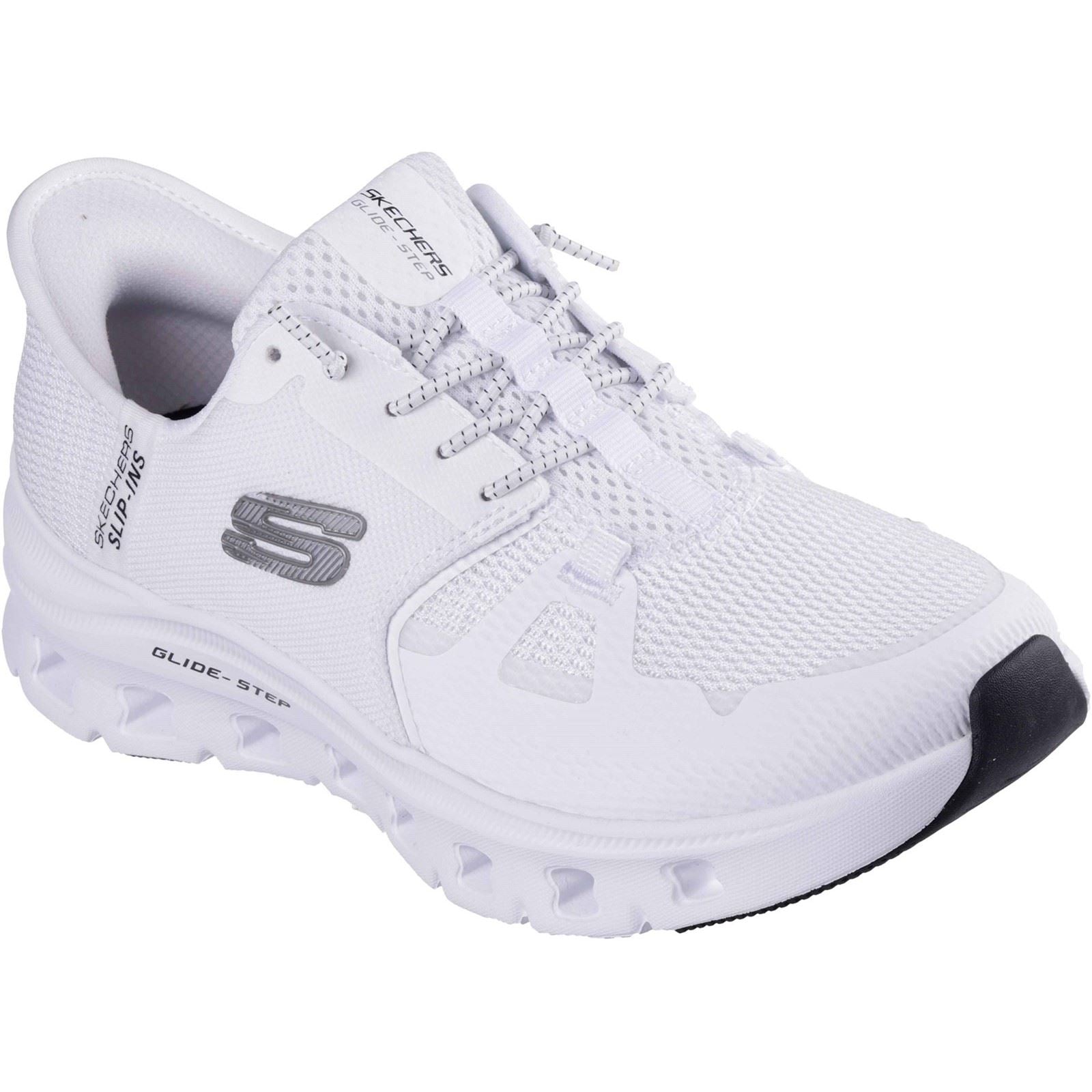 Skechers Glide-Step Pro Polyester Frauen Weiße Sneaker
