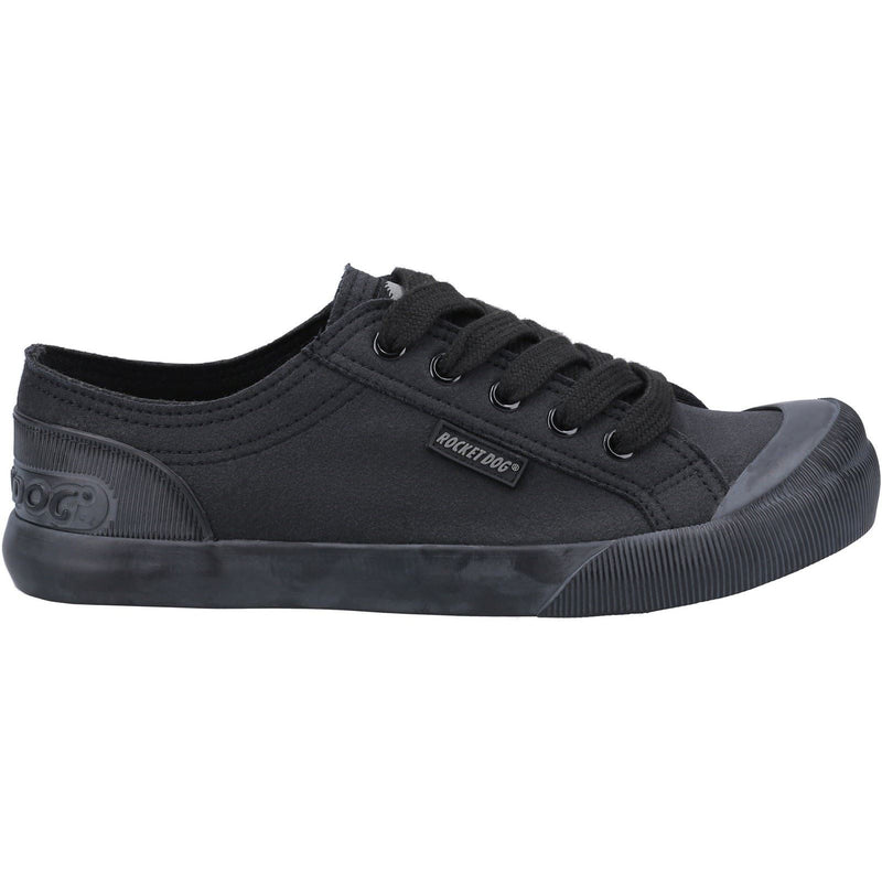 Rocket Dog Jazzin Fable Synthetik Damen Sneaker In Schwarz