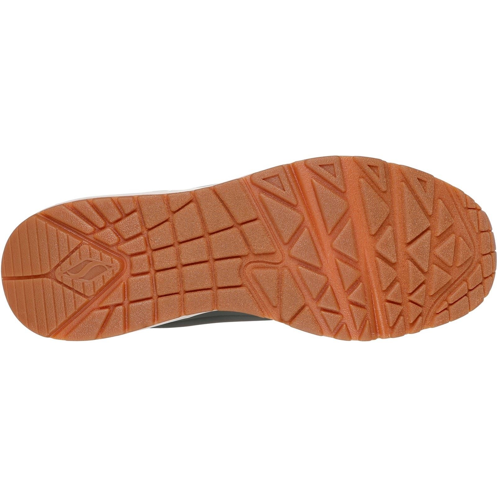 Skechers Uno Suited On Air Synthetische Herren-Oliven-Sneakers