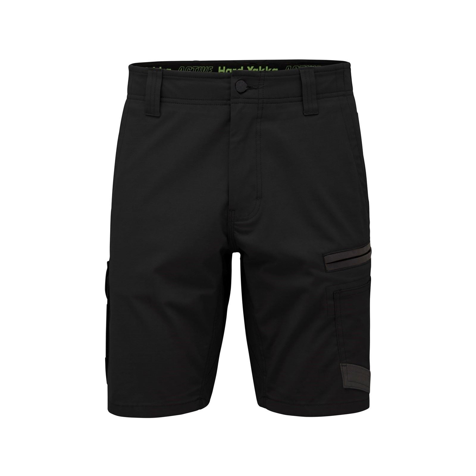 Hard Yakka Raptor Active Baumwoll Männer Schwarze Farbe Knie Lange Shorts