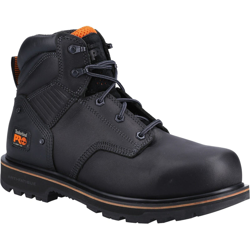 Timberland Pro Ballast Leder Schwarze Sicherheitsstiefel