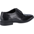 Hush Puppies Elliot Leder Herren-Schwarz Brogues-Schuhe