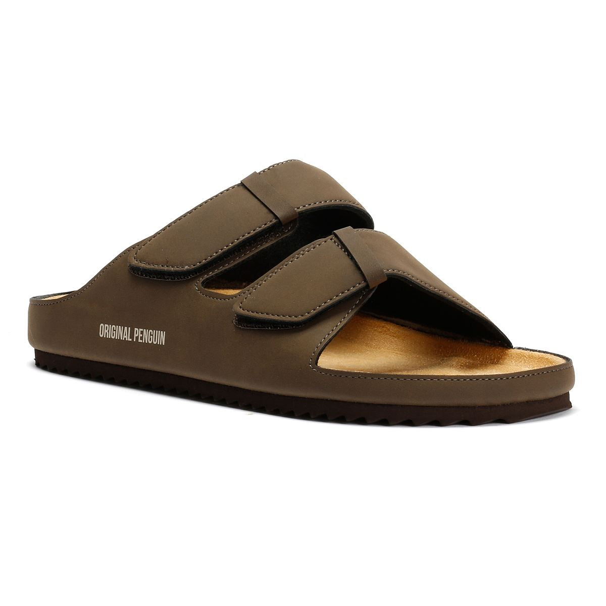 Penguin Panache Herren Braune Sandalen