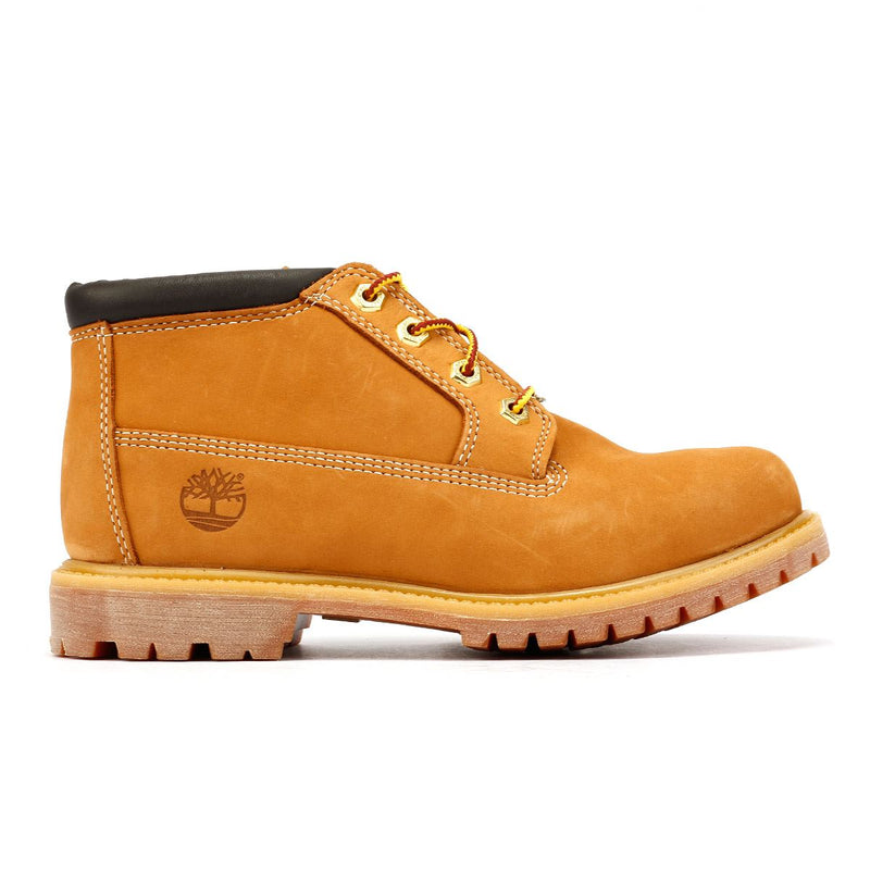Timberland Nellie Mid Chukka Damen Gelbe Lederstiefel