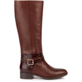 Geox D Felicity Damenstiefel Aus Braunem Leder