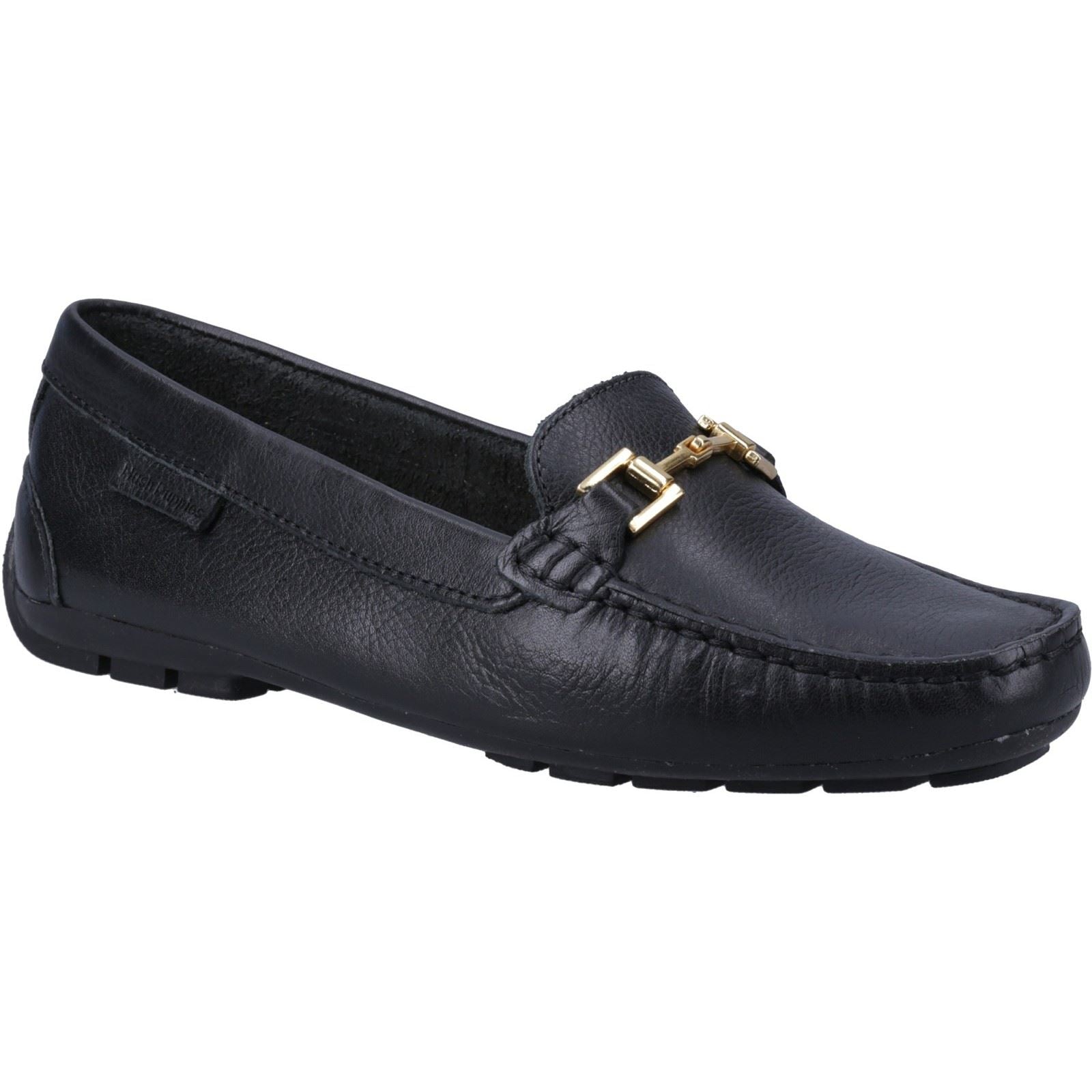 Hush Puppies Eleanor Damen Schwarze Farbe Lederloafer