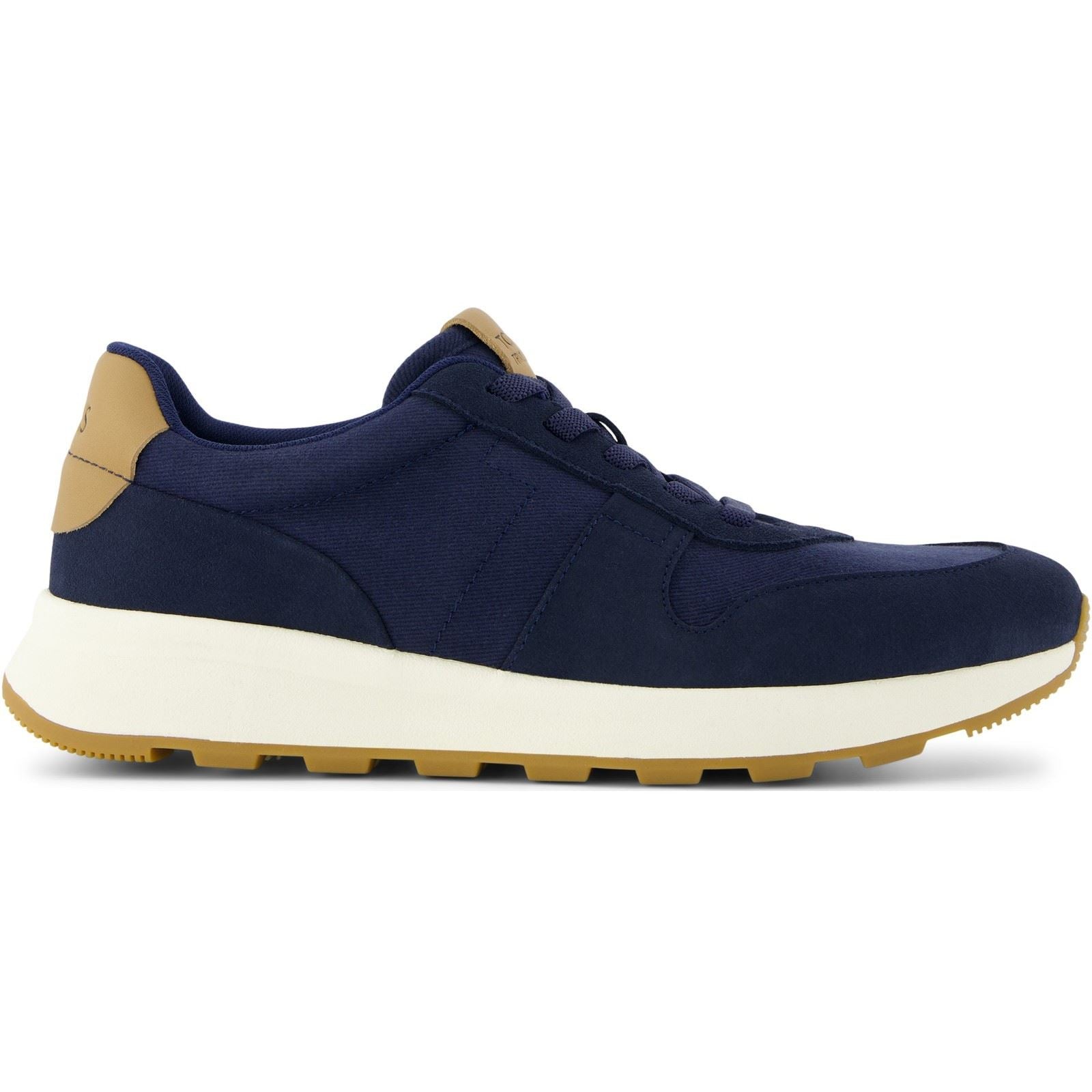 TOMS TRVL LITE Retro Herren Sneaker Aus Leder In Marineblau