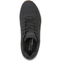 Skechers Uno - Stand on Air Synthetische Damen-Sneaker In Schwarz.