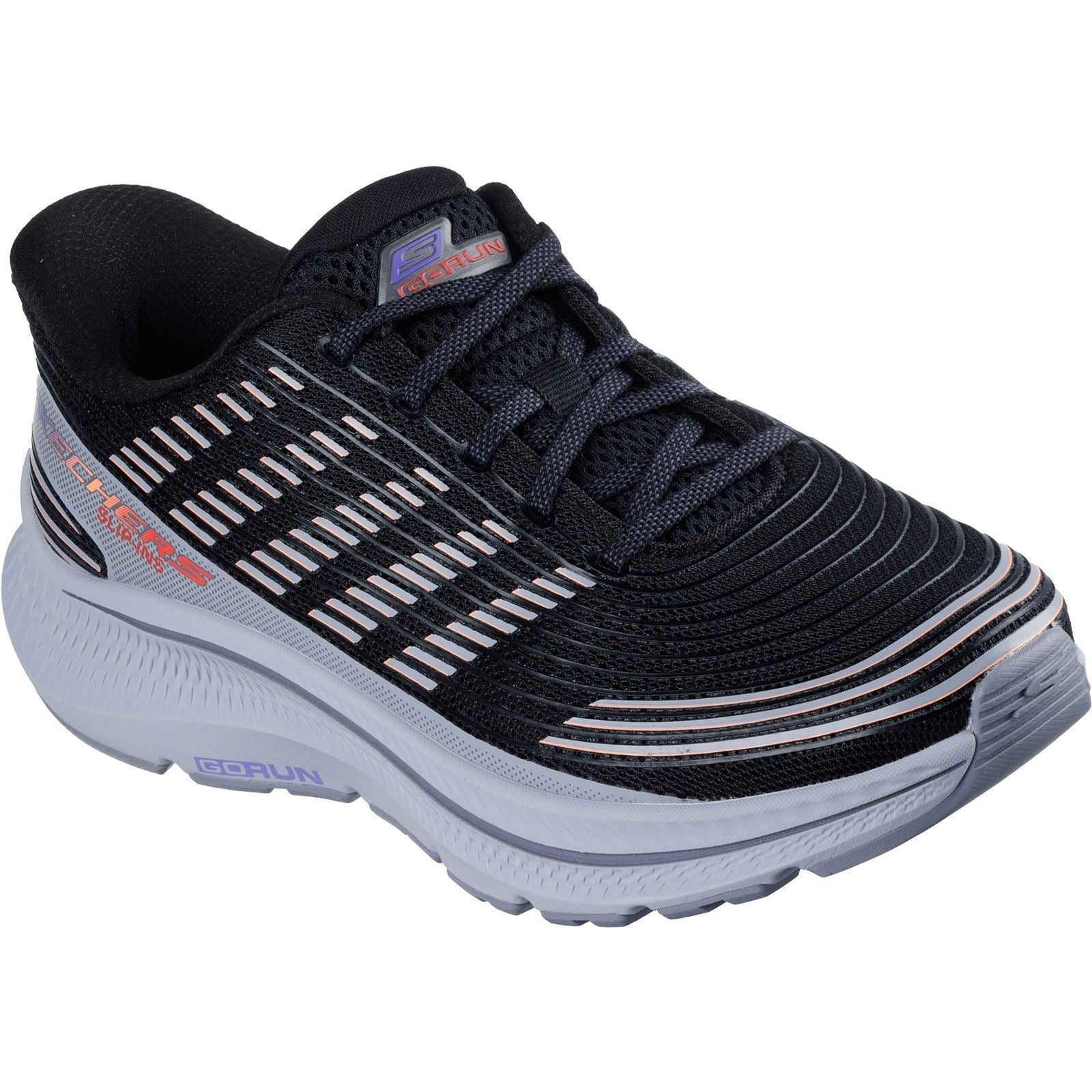 Skechers GO RUN Consistent 2.0 - Senna Textil Damen Schwarz/Multi Sneaker