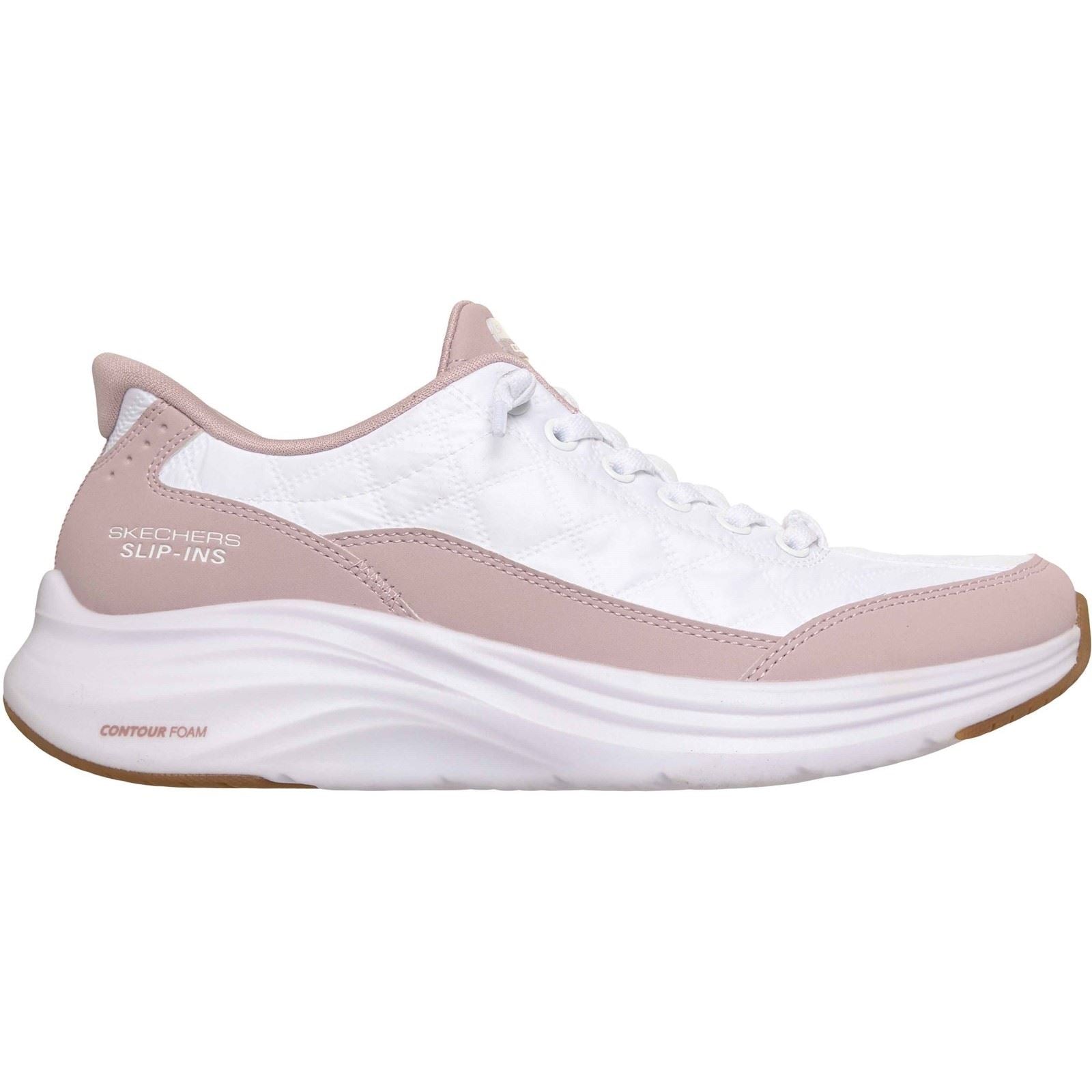 Skechers Contour Foam Cozy Fit Textile Damen Lavendel Sneakers