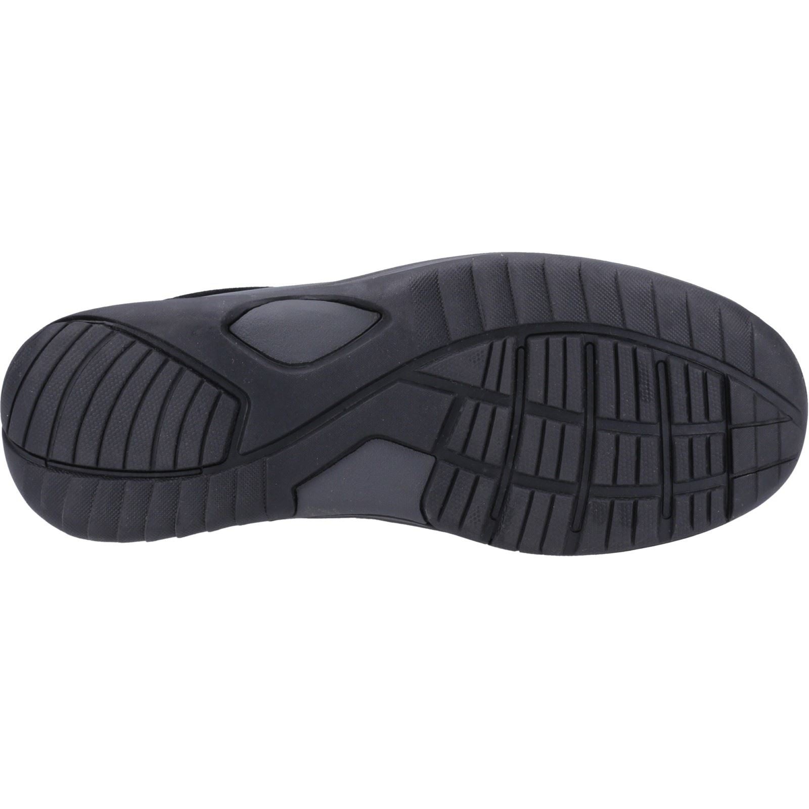 Hush Puppies Derek Herrenschuhe Aus Schwarzem Leder Mit Schnürung
