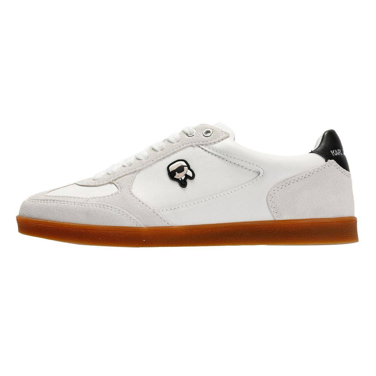 Karl Lagerfeld Kandidate NFT Leder Damen Weiße Sneakers