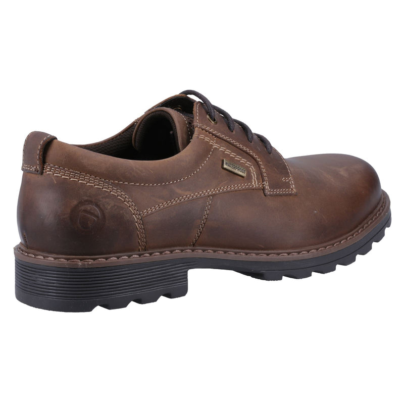 Cotswold Tadwick Herren Dunkelbraune Schnürschuhe