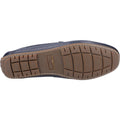 Hush Puppies Ralph Leder Herren Dunkelblaue Bootsschuhe